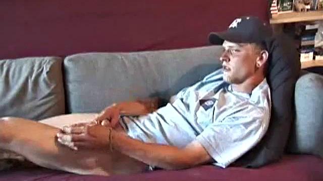 Amateur Stroking Cock