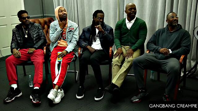 GangbangCreampie - Hot Blonde Dripping WIth Cum And SPITROASTED In Gangbang