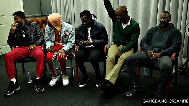 GangbangCreampie - Hot Blonde Dripping WIth Cum And SPITROASTED In Gangbang