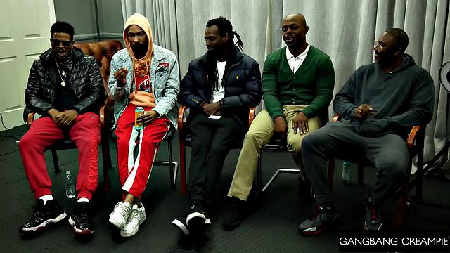 GangbangCreampie - Hot Blonde Dripping WIth Cum And SPITROASTED In Gangbang