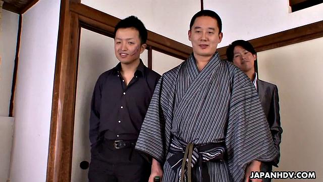 Yuki Tsukamoto moans while fucking men