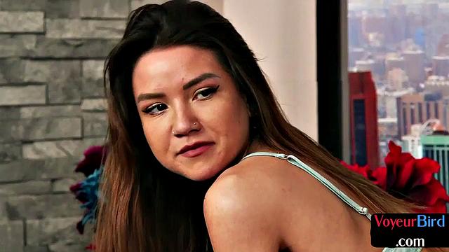 21yo sexy voyeur teasing wanker