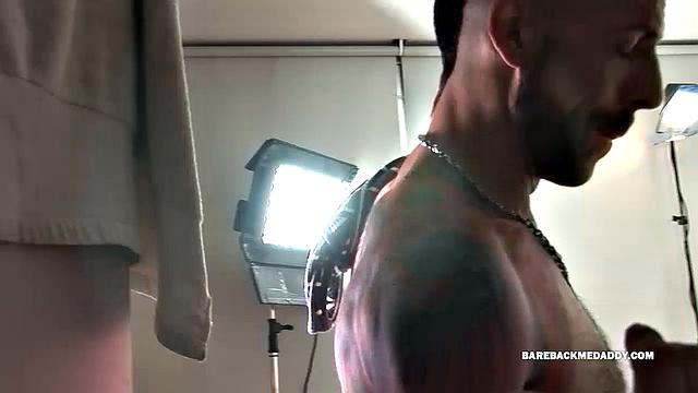 Young Jorge is busy with his studies when daddy Ruben suggests he take a break from the books and give attention to his big uncut Latin cock.