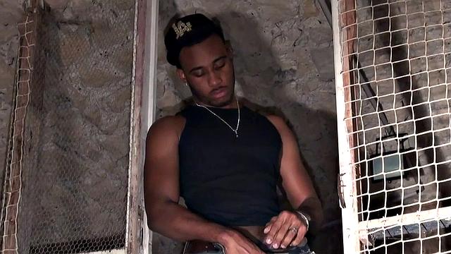 Real IR stud rimmed and assfucked by top in basement