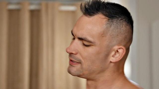 Eager jock having slowburn affair until cuming