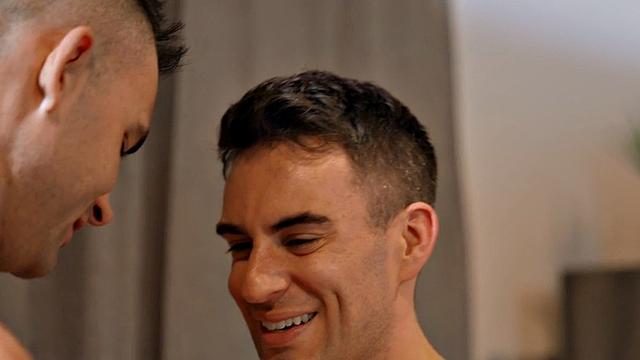 Eager jock having slowburn affair until cuming