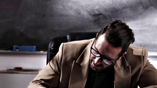 Sinful big-titted MILF bounces on cock after sucking