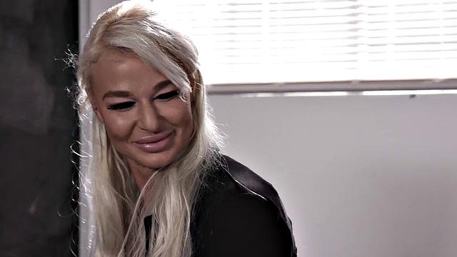 Sinful big-titted MILF bounces on cock after sucking