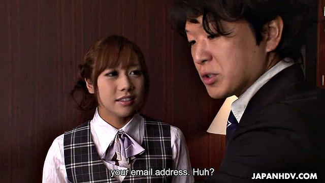 Sweet Aiko Endou got fucked at work, again