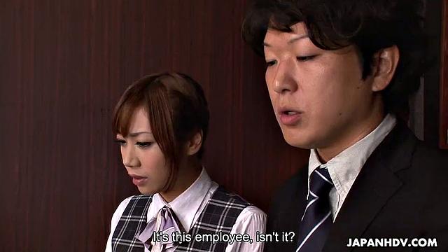Sweet Aiko Endou got fucked at work, again