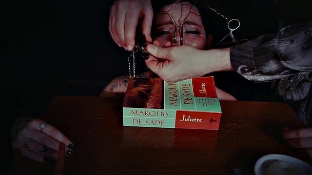 Lily Thot throating in dirty BDSM session