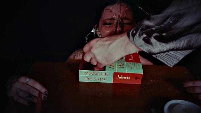 Lily Thot throating in dirty BDSM session