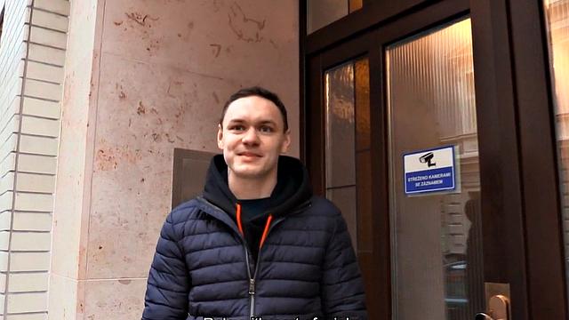 Euro dirty gay fucked in anal by big white dick