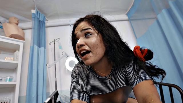 Strapon mature lez nurse fucks patient after scissoring