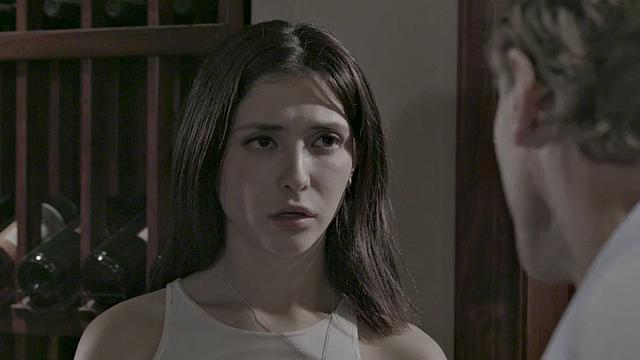 Stepdad's dirty moves: Stepdaughter gets her wet pussy drilled deep by stepdad's long tongue