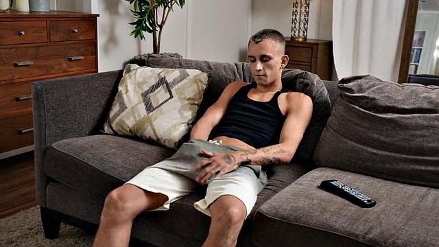 Str8 gay enjoys anal hole fucking by nasty gay dick