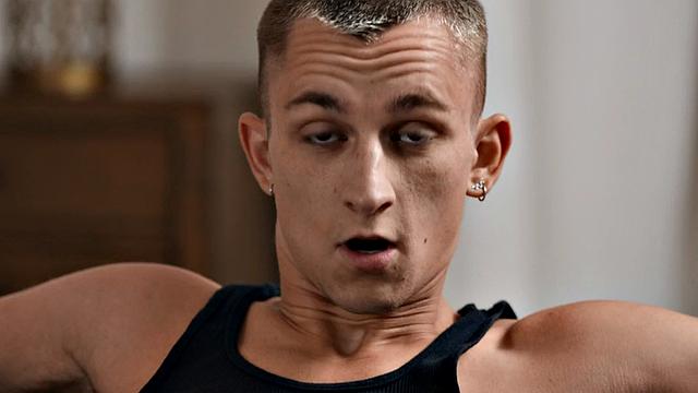 Str8 gay enjoys anal hole fucking by nasty gay dick