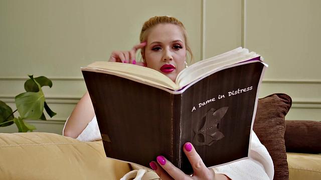 Russian slut in stockings gets humiliated and fucked hard in high heels and high heels