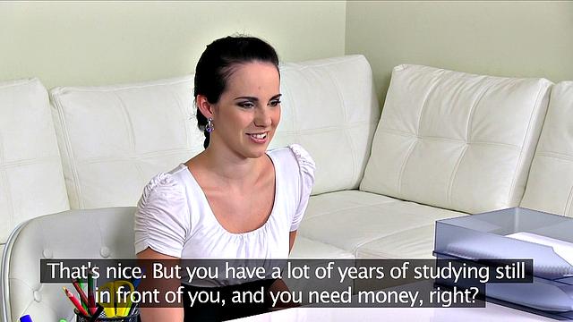 Law Student's First Lesbian Sex