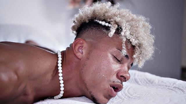 Real ebony gay gets analbanged in group