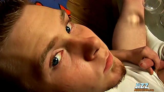 Billy goes deep and swallows every drop in this intense gay oral session