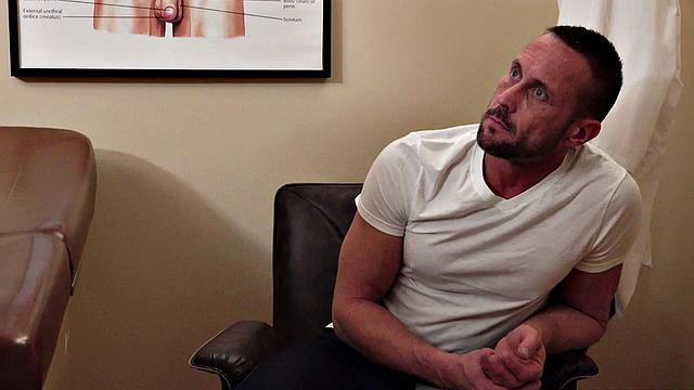 Stepson barebacked in 3some by stepdaddy and physician