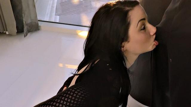 Anal MILF with tattoos rides and deepthroats BBC