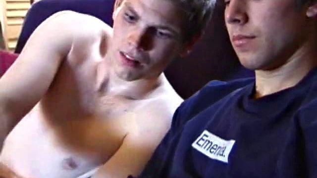 Christian and Jayden Stroking Around