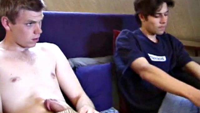 Christian and Jayden Stroking Around