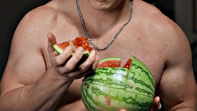 Muscle gay fucks nympho stud in missionary in asshole