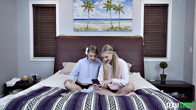 Две взрослые сводные сестры Dakota Burns и Harlow West затевают откровенный онлайн-бизнес и втягивают отчима Preston Parker в страстное шоу.