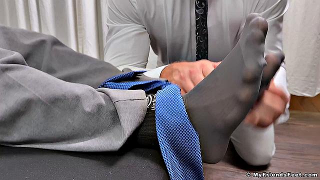 Businessman Braden Gets Tickled - Braden