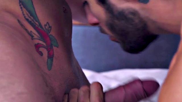 Top gay fucked in ass from behind by perverted dominant