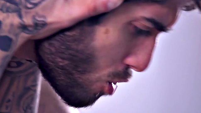 Top gay fucked in ass from behind by perverted dominant