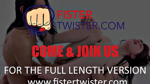 Fistertwister - Luna Rival and Lexi Dona - Fisting