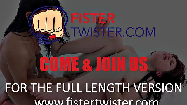 Fistertwister - Luna Rival and Lexi Dona - Fisting