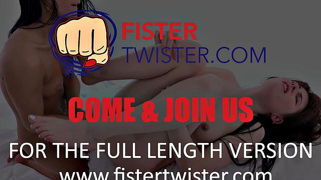 Fistertwister - Luna Rival and Lexi Dona - Fisting