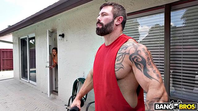 Working Out Daughter