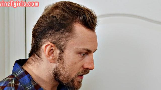 Petite transgender drilled in asshole by dirty guy