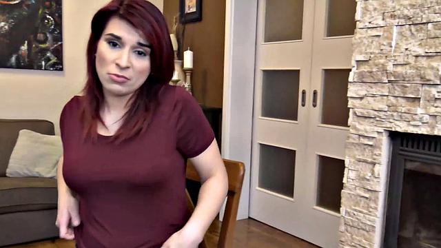 DEBT4k. Collector and pregnant debtor find quick sex.