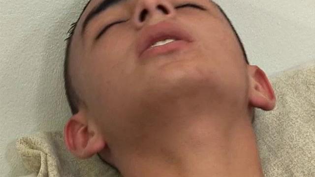 Latin boys Fabio and William are naked in bed, warming each other up for a hot fuck session. Blow jobs are exchanged before William's ass gets rimmed, then Fabio slides his big uncut cock in raw.