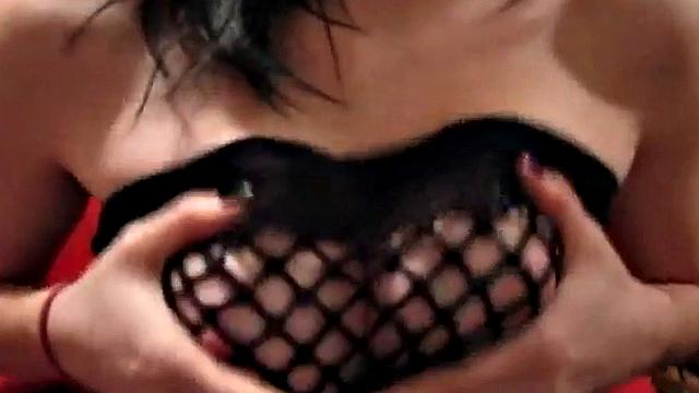 Naughty POV teen babe jiggles her tits