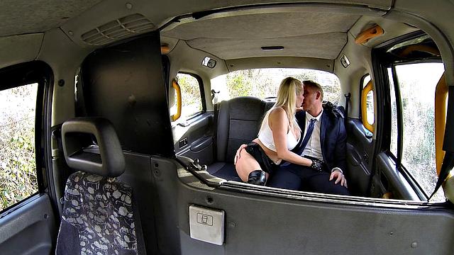 Office worker gets a surprise