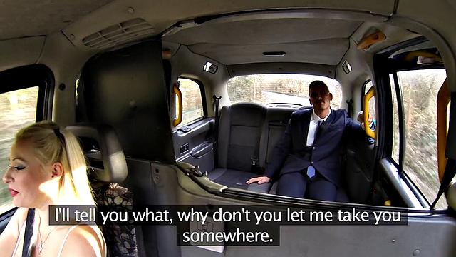 Office worker gets a surprise