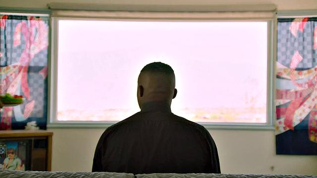 Taboo Black stud licks white stepbro's ass and sucks cock