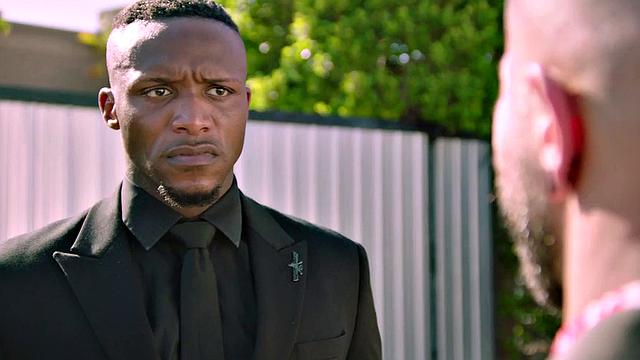 Taboo Black stud licks white stepbro's ass and sucks cock