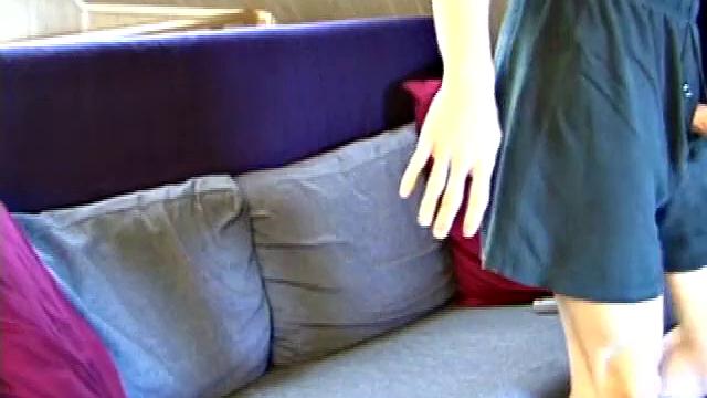 Shane pops in a new x-rated porn video and gets ready for a hot jack off session. He works his stiff dick with both hands, edging himself to a big finish. In the end Shane sends a warm cum load flying over his shoulder.