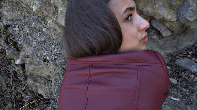 20yo public slut pounded in doggystyle before riding it