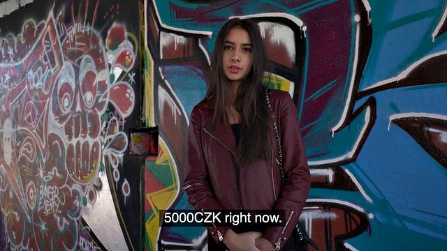 20yo public slut pounded in doggystyle before riding it