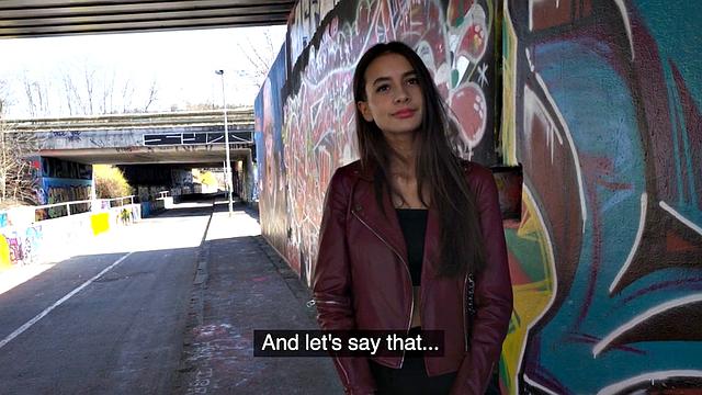 20yo public slut pounded in doggystyle before riding it